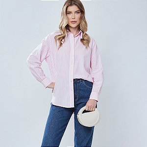 CATHARINA BOYFRIEND LISTRADA ROSA