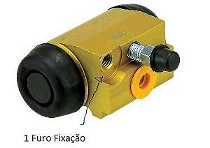 Cilindro Roda Traseira - TRW - Fiesta 1.0 8v - Zetec Rocam / Sedan / Supercharger 2002 a 2006