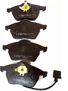 Jogo Pastilha Freio Dianteiro - Audi TT Roadster 1.8 20v 1999 a 2006 - C/Alarme