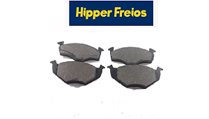 Jogo Pastilha Freio Dianteiro - Hiperfreios - Polo 1.0 8v/16v (Aro 13) 2002 a 2009