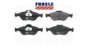 Jogo Pastilha Freio Dianteiro - Frasle - Fiesta 1.0 8v - Supercharger 2002 a 2006