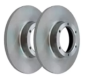 Par Disco Freio Dianteiro - Corcel 1.6 8v 1978 a 1986 - Disco Sólido