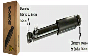 Amortecedor Traseiro - Vera Cruz 3.8 24v V6 2007 a 2012