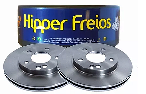 Par Disco Freio Dianteiro - Classe A190 1.9 8v 2001 a 2005