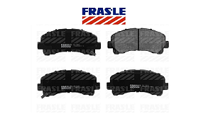Jogo Pastilha Freio Dianteiro - Frasle - S10 2.5 16v - 2.8 16v 2012 a 2022