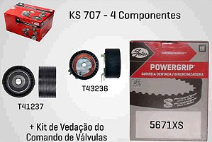 Kit Correia Dentada - Gates - Duster 1.6 16V após 2012...
