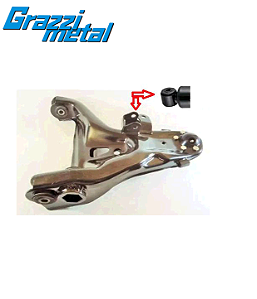 Bandeja Dianteira Inferior LD - Grazzimetal - S10 2.8 12v  2001 a 2011 - 4x4