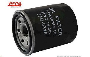 Filtro Óleo Motor - Wega - Jac Motors J3 1.5 16v após 2013...