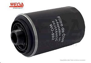 Filtro Óleo Motor - Wega - Passat TSi 2.0 16v 2010 a 2014