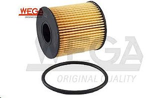 Filtro Óleo Motor - Wega - Peugeot 407 2.0 16v 2004 a 2011 - Refil Menor