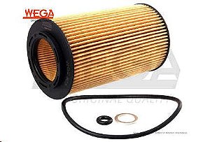 Filtro Óleo Motor - Wega - Sonata 3.3 24v GLS 2005 a 2006 - Refil Maior