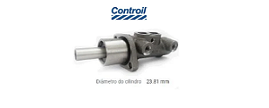 Cilindro Mestre de Freio - Ecosport 1.0/1.6 8v - XL / XLS / XLT -Zetec Rocam 2003 a 2012 - S/ABS