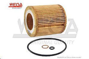 Filtro Óleo Motor - Wega - BMW 330i 3.0 24v 2005 a 2007