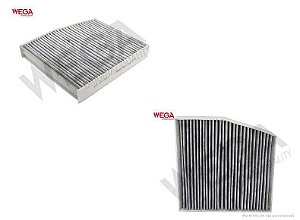 Filtro Ar Condicionado - Wega - Mercedes CLA250 2.0 16v após 2014...