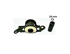 Bucha Bandeja Dianteira LD - Siena 1.0/1.6 8v - 1.6 16v 1997 a 2000 - P/Traseira 18mm