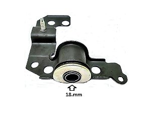 Bucha Bandeja Dianteira LD - Palio e Weekend 1.0/1.5/1.6 8v - 1.6 16v 1996 a 2000 - P/Traseira 18mm
