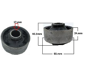Bucha Bandeja Dianteira - Passat Variant 1.8 20v - 2.0 8v - 2.8 30v 1994 a 1997 - P/Traseira