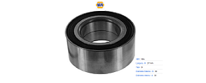 Rolamento Roda Dianteira - Fiat 147 1.050/1.3 8v 1977 a 1985 - S/ABS