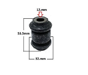 Bucha Bandeja Dianteira - Golf 1.6/1.8/2.0/2.8 8v 1994 a 2013 - P/Dianteira