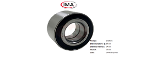 Rolamento Roda Dianteira - Montana 1.4 8v 2007 a 2015 - S/ABS