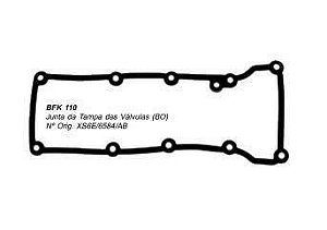 Junta Tampa Válvula - Sabó - Courier 1.6 8v 1999 a 2013 - Borracha