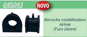 Borracha Barra Estabilizador Dianteiro - Brokits - Airtrek 2.0 16v 2003 a 2008 - 26mm