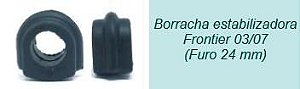 Borracha Barra Estabilizador Dianteiro - Brokits - Frontier 2.8 12v 1998 a 2008 - 24mm