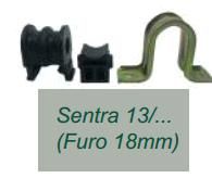 Kit Barra Estabilizador Dianteiro - Brokits - Sentra 2.0 16v após 2014... - 18mm