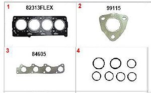 Kit Retificação Cabeçote Gol/ 1.0 8v Power 2001 a 2012