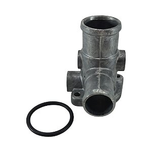 Flange Entrada Dágua ao Cabeçote - Quantum 1.8/2.0 8v - AP 1993 a 1994