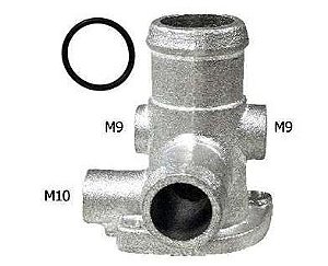 Flange Entrada Dágua ao Cabeçote - Saveiro 1.8 8v AP EFI  1989 a 1996