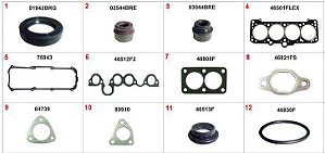 Kit Retificação Cabeçote Superior - Gol 1.6 8v - AP 1995 a 2008