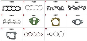 Kit Retificação Cabeçote Superior - Agile 1.4 8v 2009 a 2016