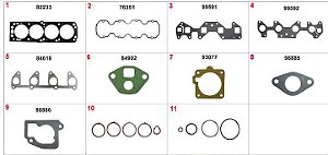 Kit Retificação Cabeçote Superior - Sabo - Agile 1.4 8v 2009 a 2016