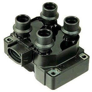 Bobina Ignição - Fiesta 1.0/1.3 8v - Endura 1997 a 1999 - 3 Pinos