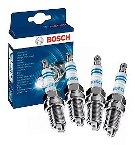 Jogo 4 Velas Ignição - Peugeot 206 1.0 16v 1998 a 2009 - 242140530.0