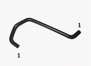 Mangueira Saida Ar Quente Aquecedor - Gol 1.8 8v após 1980...