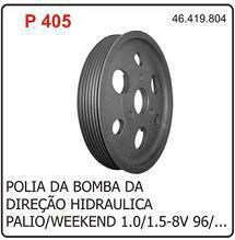 Polia Bomba Direção Hidráulica - 5 Pás Palio Weekend 1.0/1.5 8V após 1996...