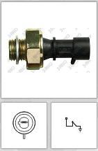 Interruptor Luz Óleo Motor - 3-RHO - S10 2.8 12v 1995 a 2011 - 1 Encaixe