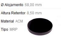 Retentor Selo Tampa Trambulador - Passat 2.0 16v após 2005...