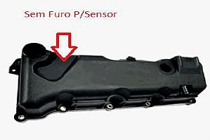 Tampa Comando Válvula Motor - Sem Furo p/ Sensor Rotação - Focus 1.6 8v 2004 a 2013