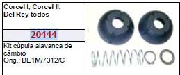 Kit Reparo Cúpula Alavanca Câmbio- 5 Marchas - Del Rey 1982 a 1991