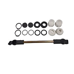 Kit Liame Haste Alavanca Trambulador - Articulação Câmbio - Vectra 1995 a 2005 - Comprimento Liame 19 cm
