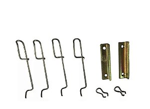 Kit Trava Pastilha Freio Traseiro - Xsara 1.6/2.0 16v 2000 a 2005 - Freio a Disco