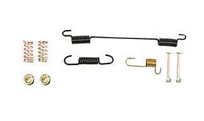 Kit Reparo Mola Patim Freio Traseiro LD - Sandero 1.6 8v - 1.0/1.6 16v após 2007...