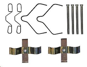 Kit Reparo Mola Freio Dianteiro 2 Roda - Saveiro G1 1.6/1.8/2.0 8v 1982 a 1997