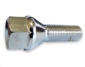 Parafuso Roda - Cromado 19mm Médio - 207 1.4 8v - 1.6 16v 2008 a 2014