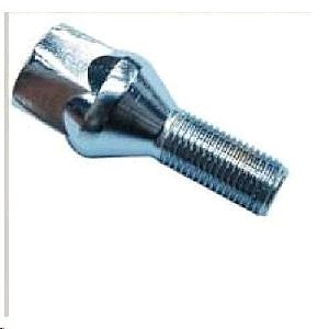 Parafuso Roda - Cromado 19mm - Longo Liga Leve - Strada 1.3/1.5/1.6 8v após 1998...