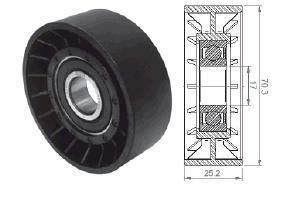 Esticador Tensor da Correia Alternador - Refil Polia - Volvo V40 2.0 16v 1996 a 2003