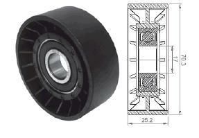 Esticador Tensor da Correia Alternador - Refil Polia - Corsa Classic 1.0/1.4 8v após 2002...